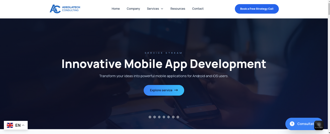 Site vitrine avec CMS sur mesure